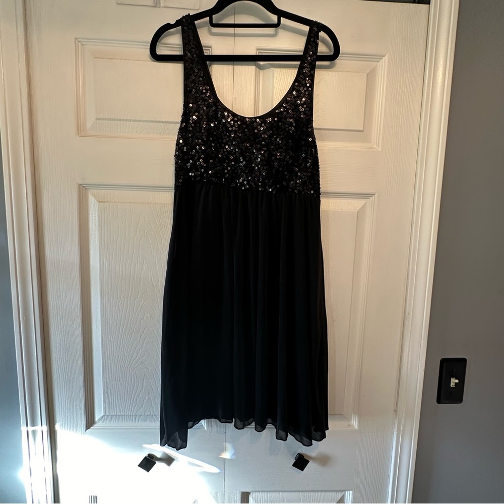 Apt 9 Jersey Dress with Sequined Top